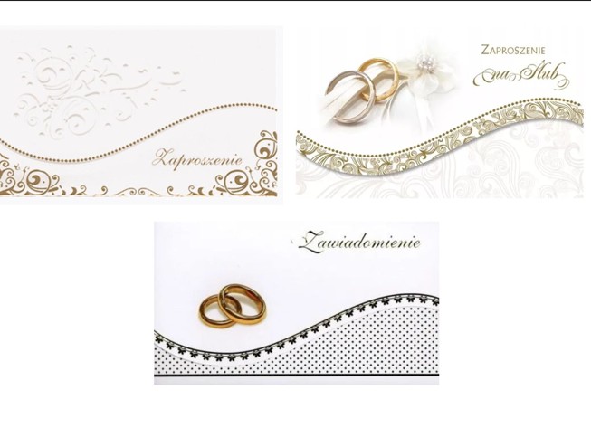 Zaproszenie składane ZS Polmak